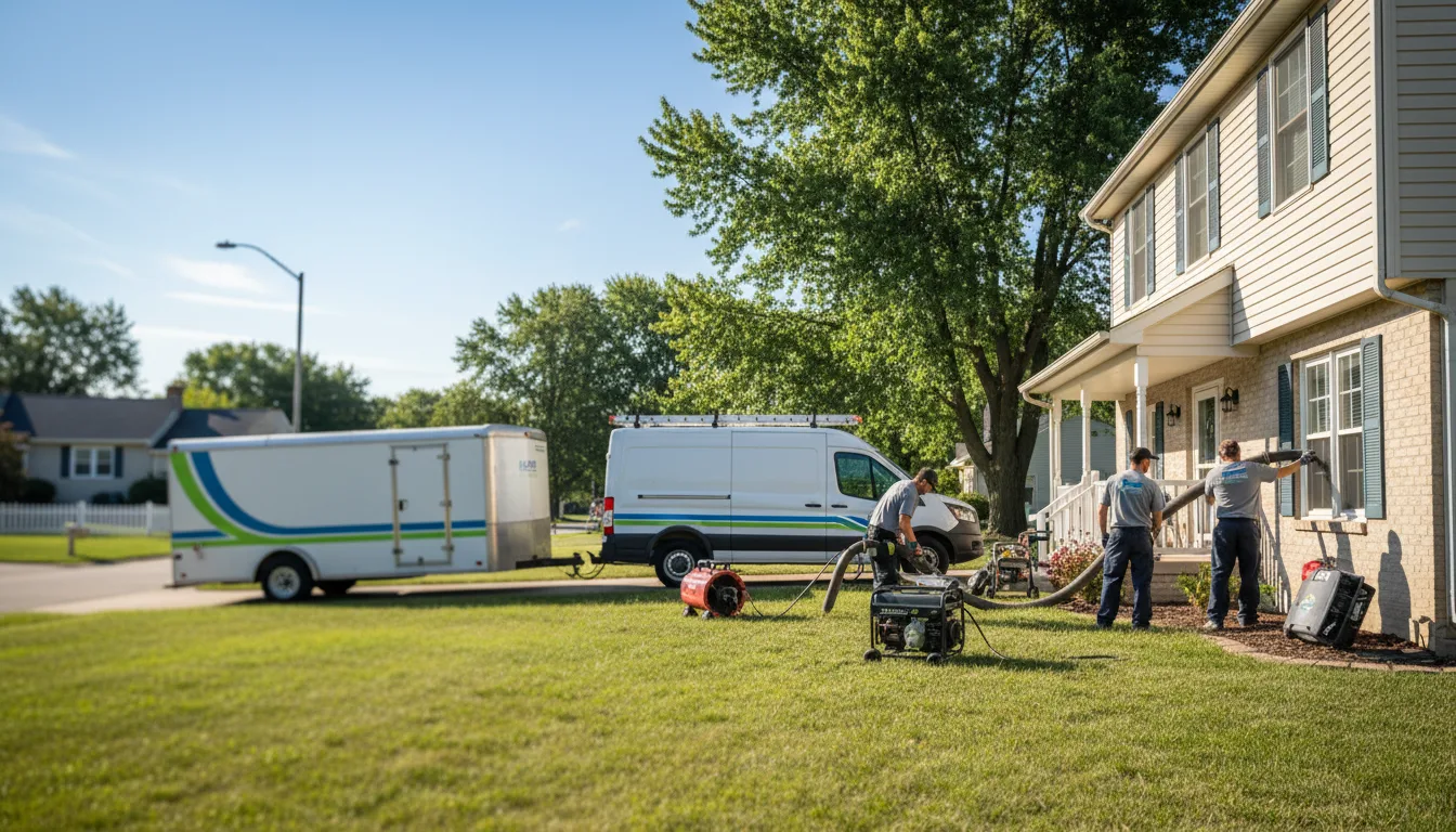 Flooded Basement Restoration And Cleanup With Repair in Whitesville, NY near me